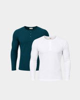 Classic Rib Henley 2-Pack