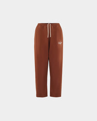 Women Brown Straight Fit Sweats