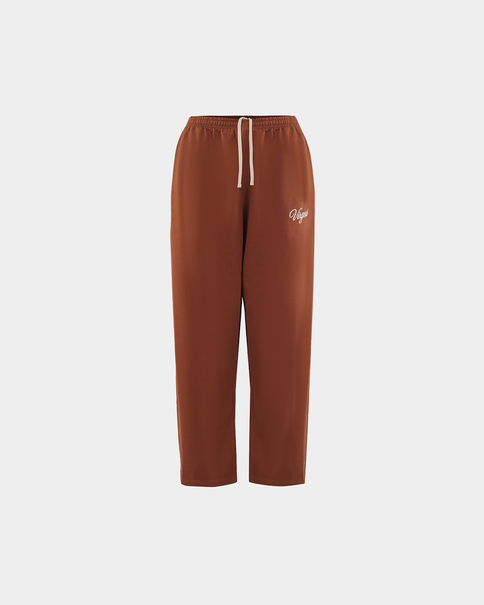 Women Brown Straight Fit Sweats