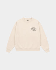 Cream Box Fit Sweatshirt