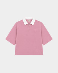 Men's Blush Boxy Quarter Zip
