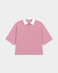 Men's Blush Boxy Quarter Zip