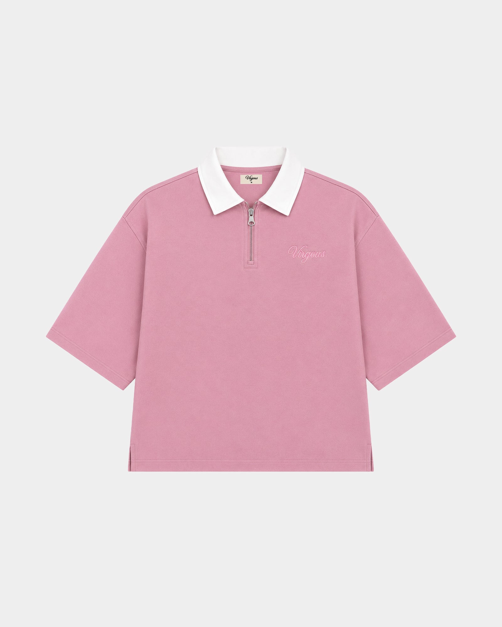 Men's Blush Boxy Quarter Zip