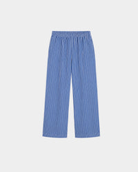 Women's Blue Classic Relaxed Trousers