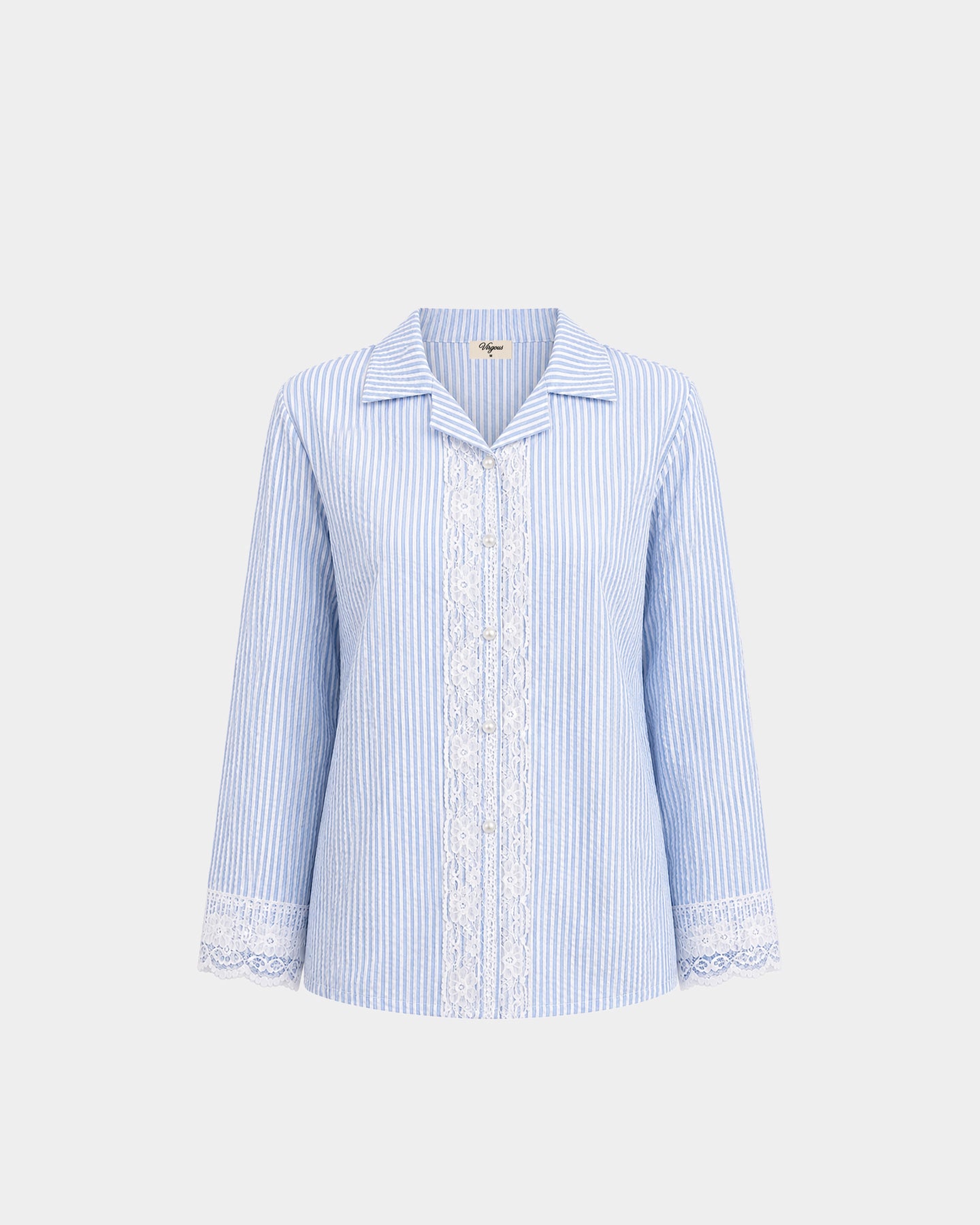 Azure Tailored Waist Adjustable Shirt