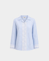 Azure Tailored Waist Adjustable Shirt