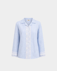Azure Tailored Waist Adjustable Shirt