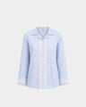 Azure Tailored Waist Adjustable Shirt