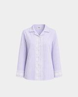Orchid Tailored Waist Adjustable Shirt
