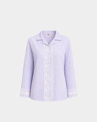 Orchid Tailored Waist Adjustable Shirt