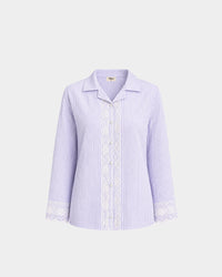 Orchid Tailored Waist Adjustable Shirt