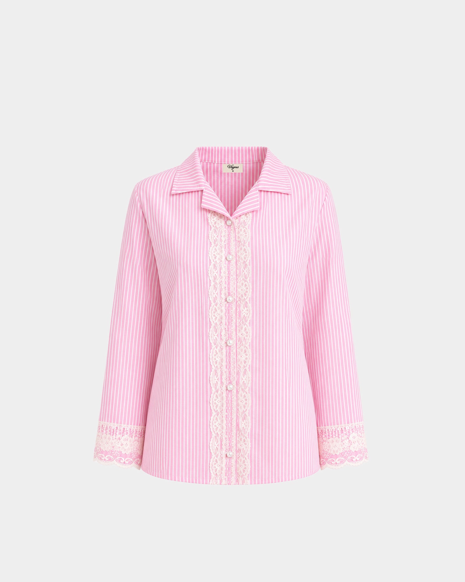 Blush Tailored Waist Adjustable Shirt