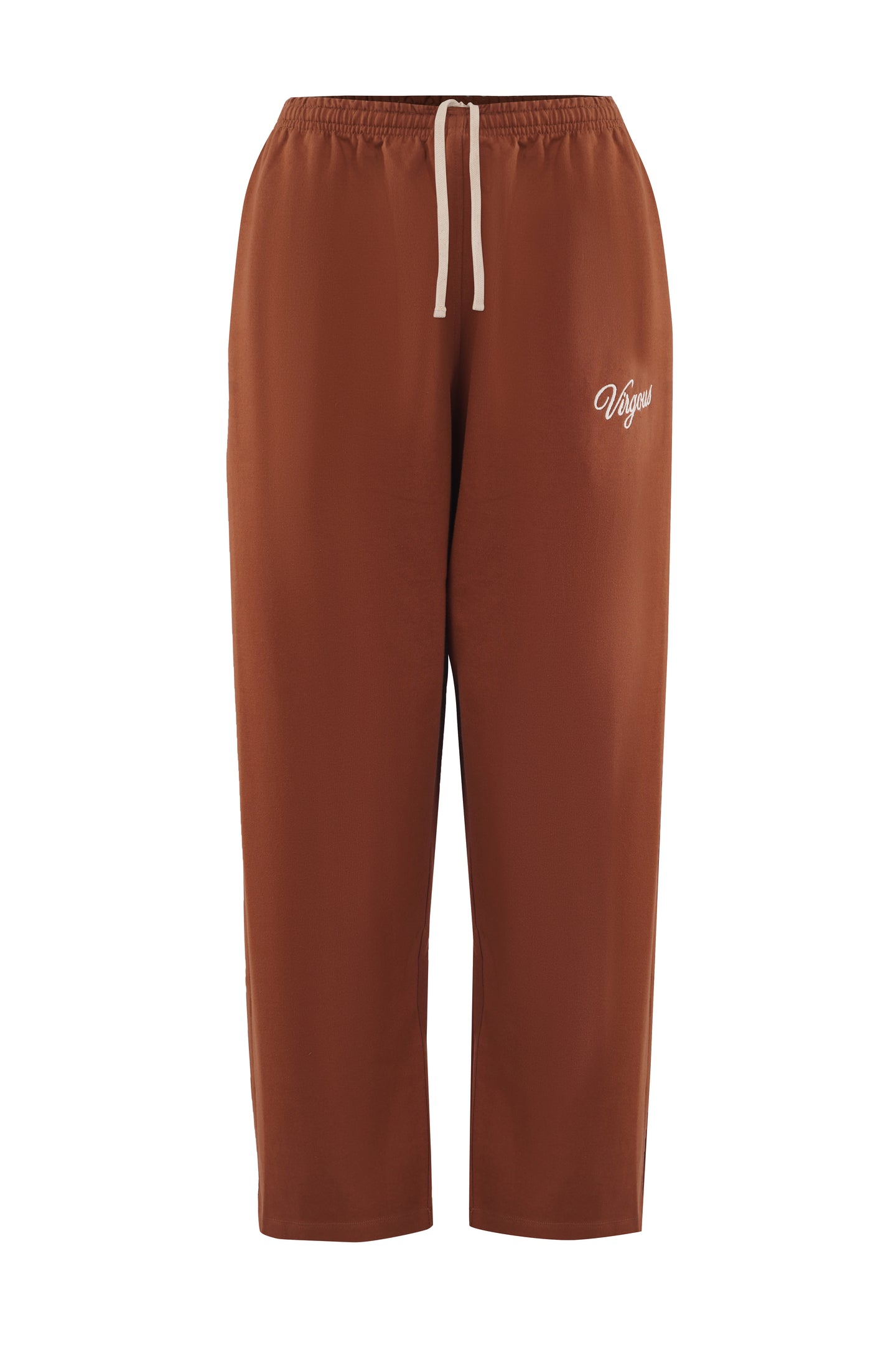 Women Brown Straight Fit Sweats