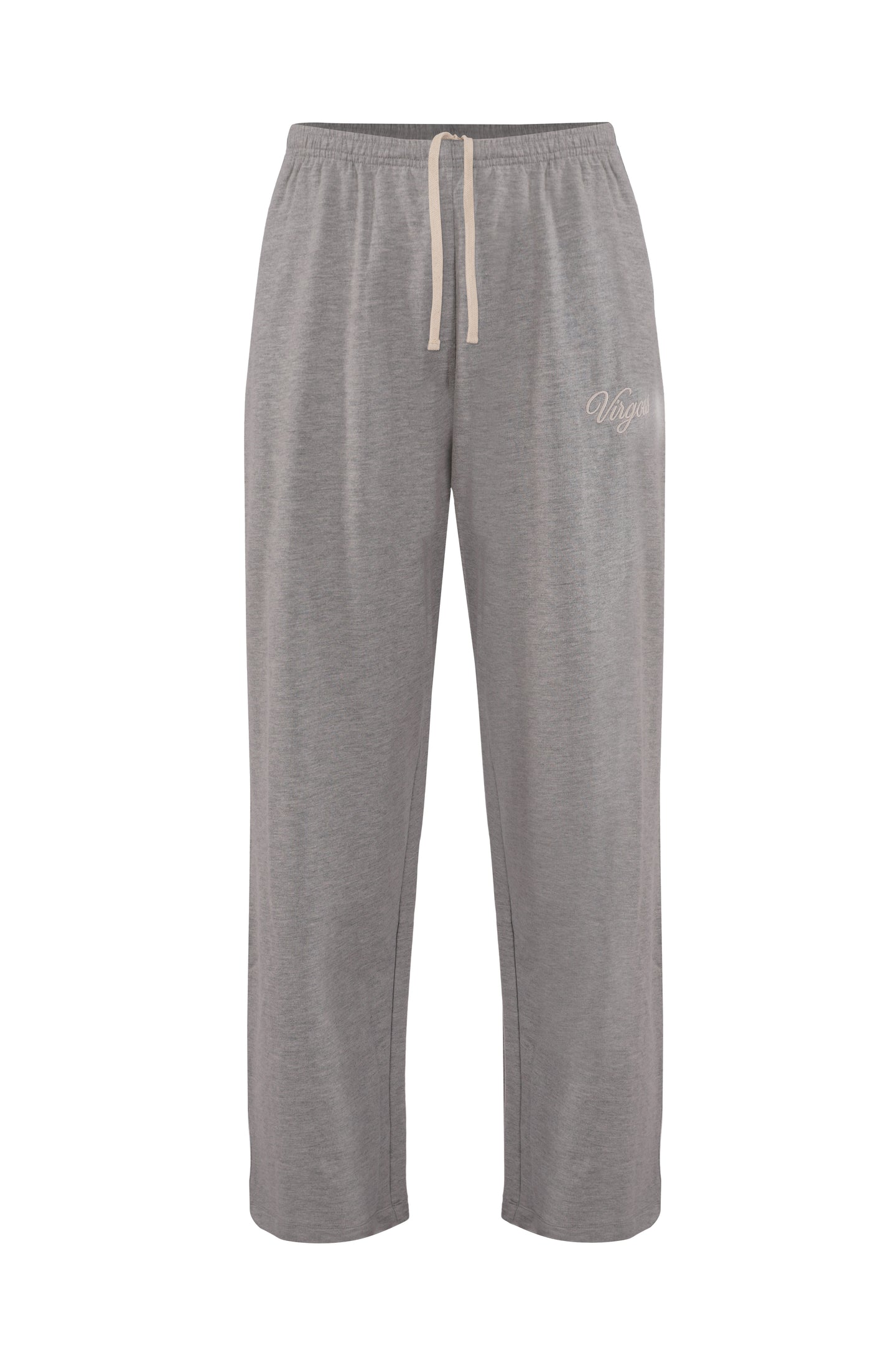 Grey Straight Fit Sweats