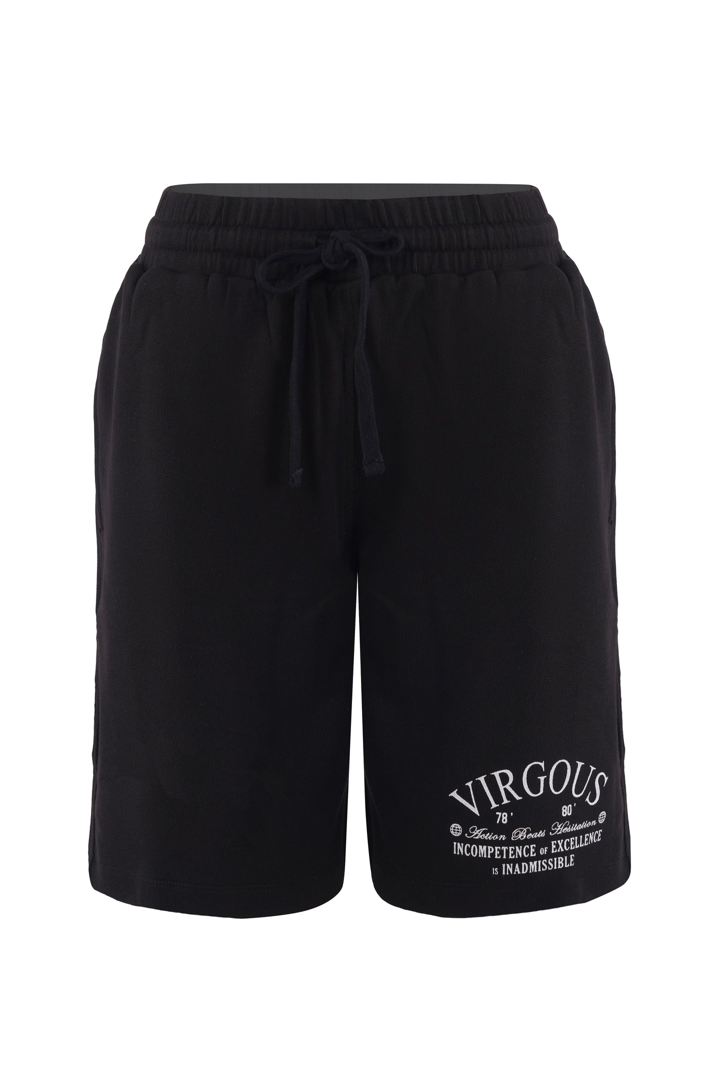 Men Black Essential Shorts