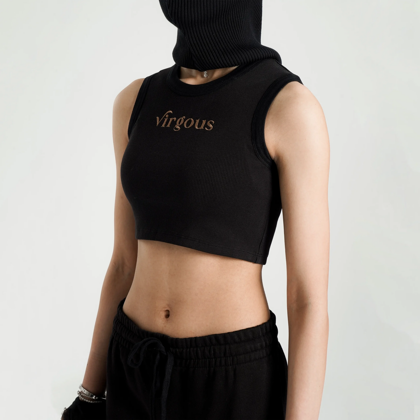 Everday Ribbed Cropped Body Tank