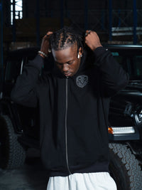 HERITAGE ESSENTIAL ZIPPER HOODIE