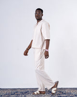 Men Beige Classic Box Fit