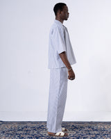 Men's Grey Classic Relaxed Trousers