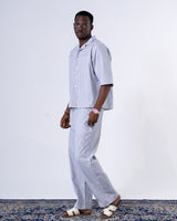 Men's Grey Classic Relaxed Trousers