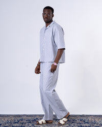 Men's Grey Classic Relaxed Trousers