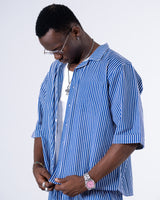 Men's Blue Classic Box Fit