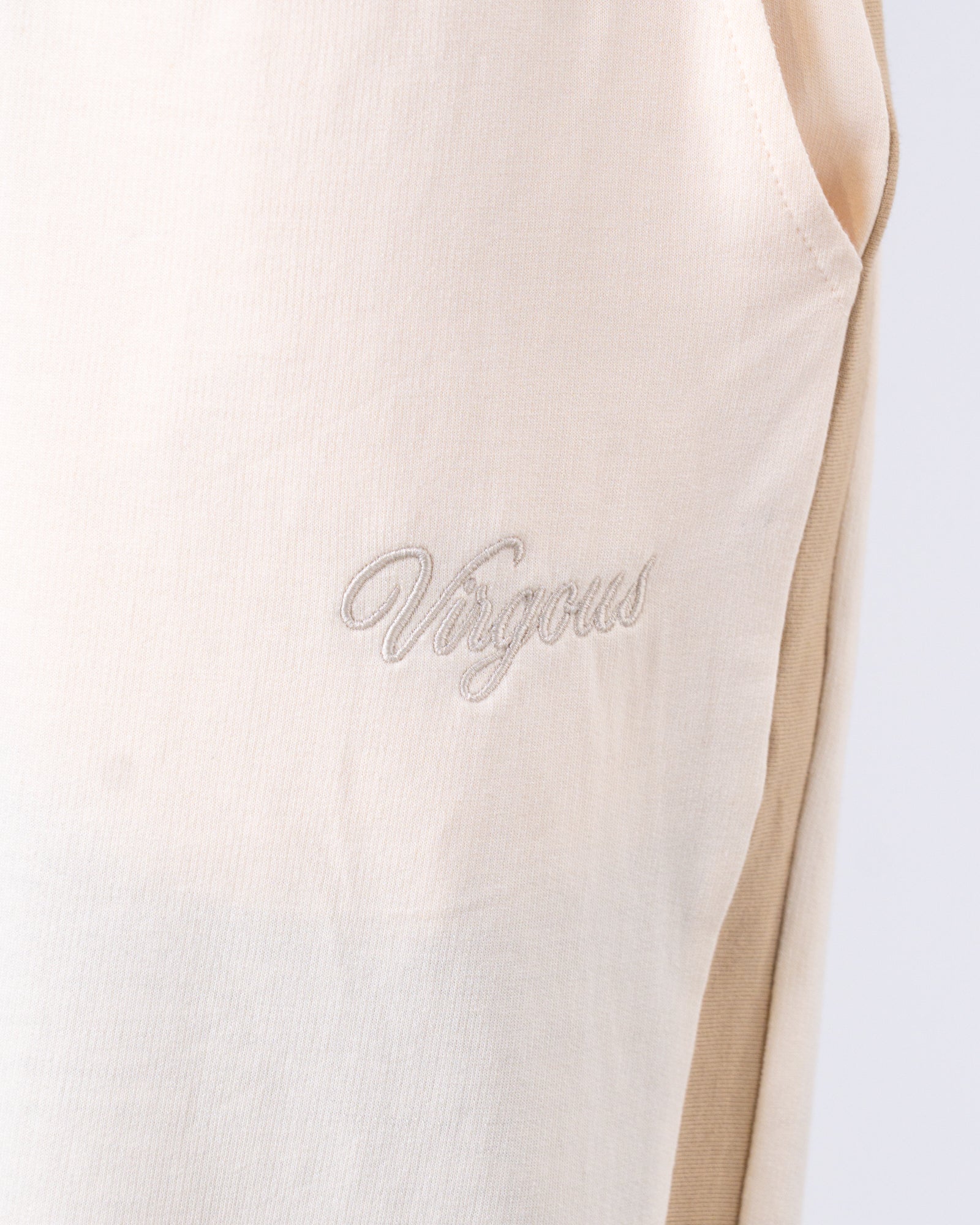 Ivory Box Fit Shirt + Sweatpants Set