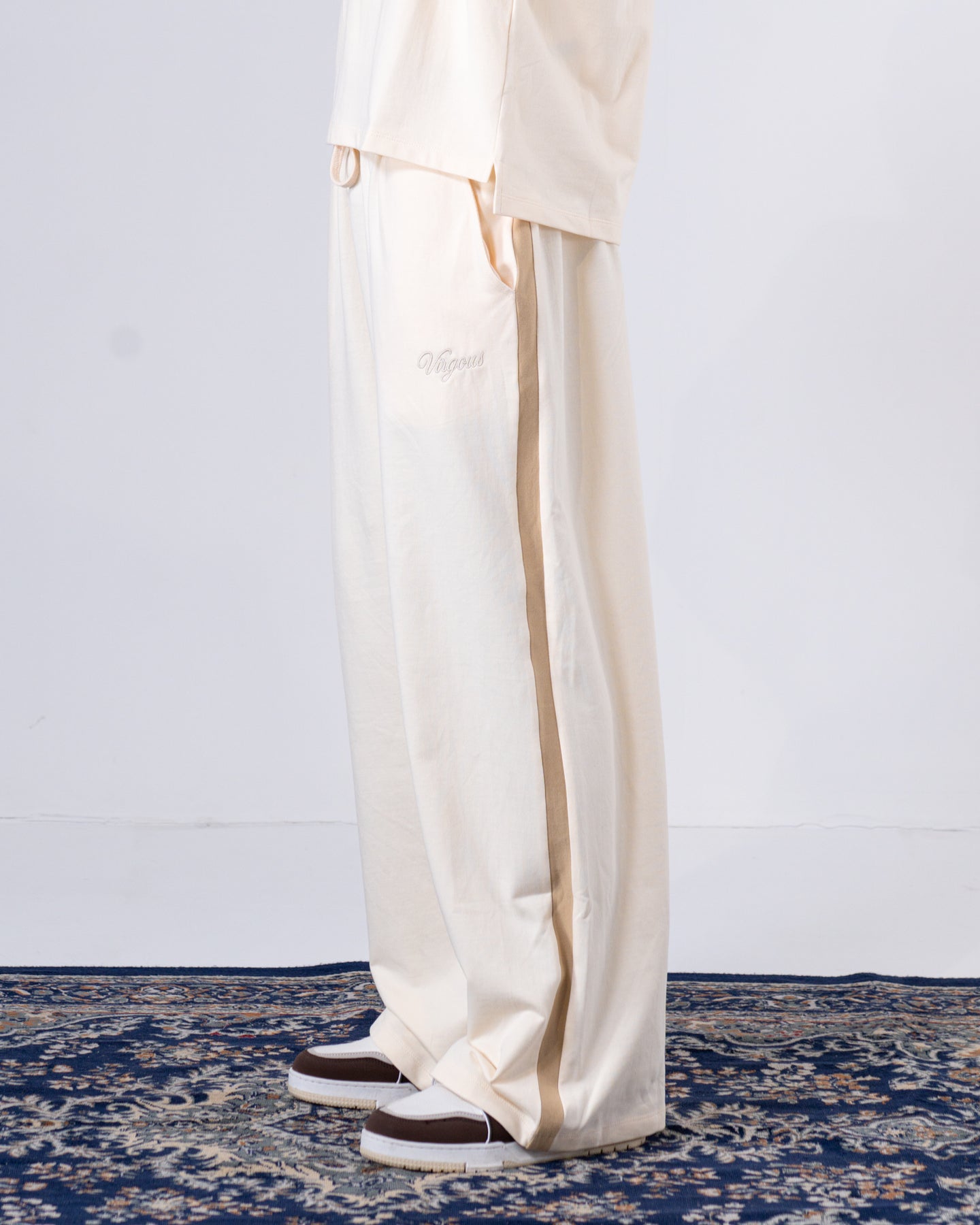 Men's Ivory Comfort Sweatpants
