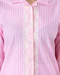 Blush Tailored Waist Adjustable Shirt