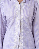 Orchid Tailored Waist Adjustable Shirt