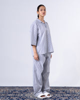 Women's Grey Classic Relaxed Trousers