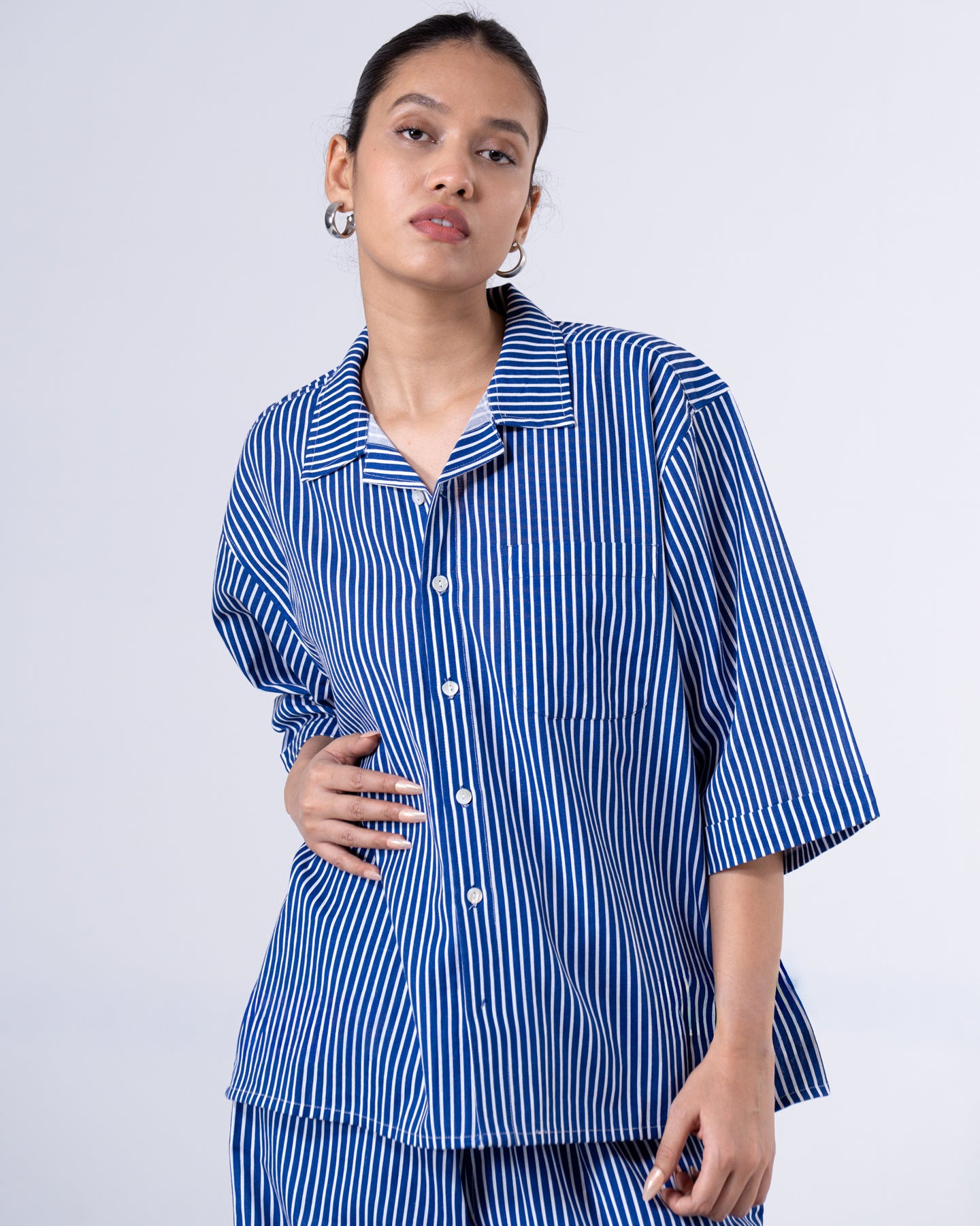 Boyfriend's Shirt + Trousers set