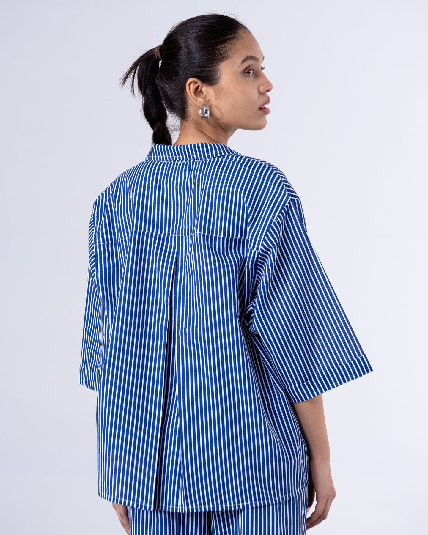 Boyfriend's Blue Shirt