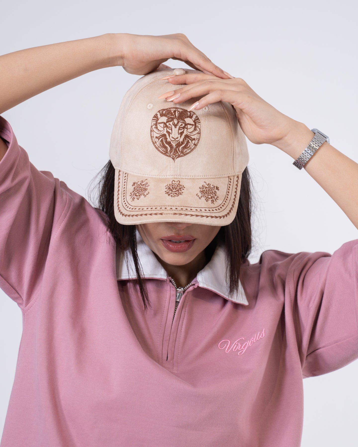 Beige Signature Heritage Caps