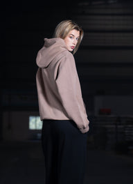 Beige Heritage Hoodie