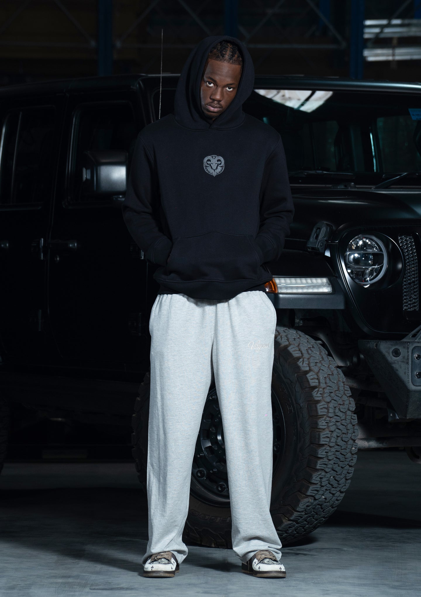 Men's Black Heritage Hoodie