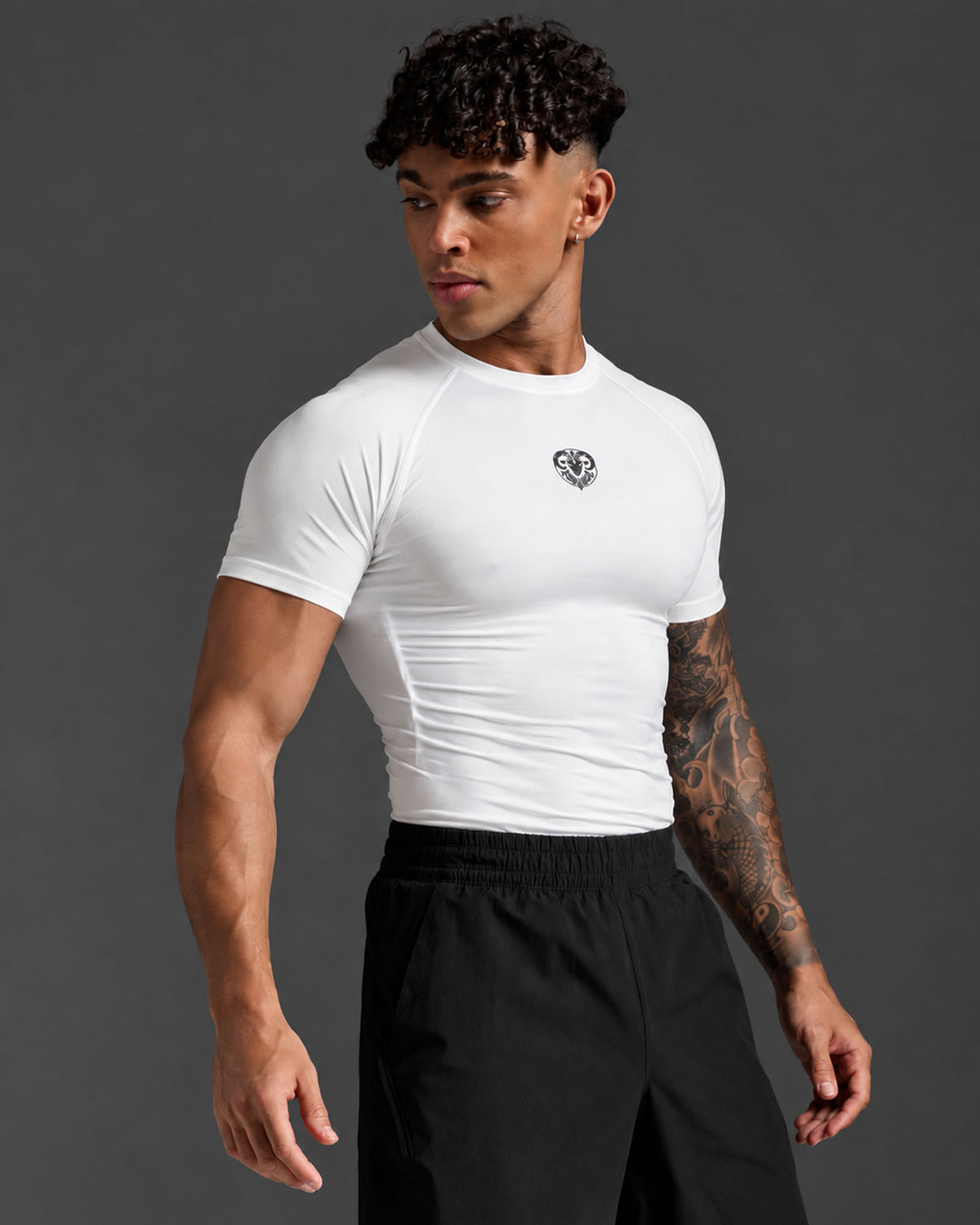 White Core Compression T-shirt