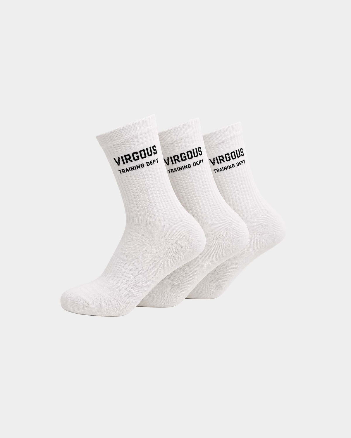White Training Socks (Set of 3)
