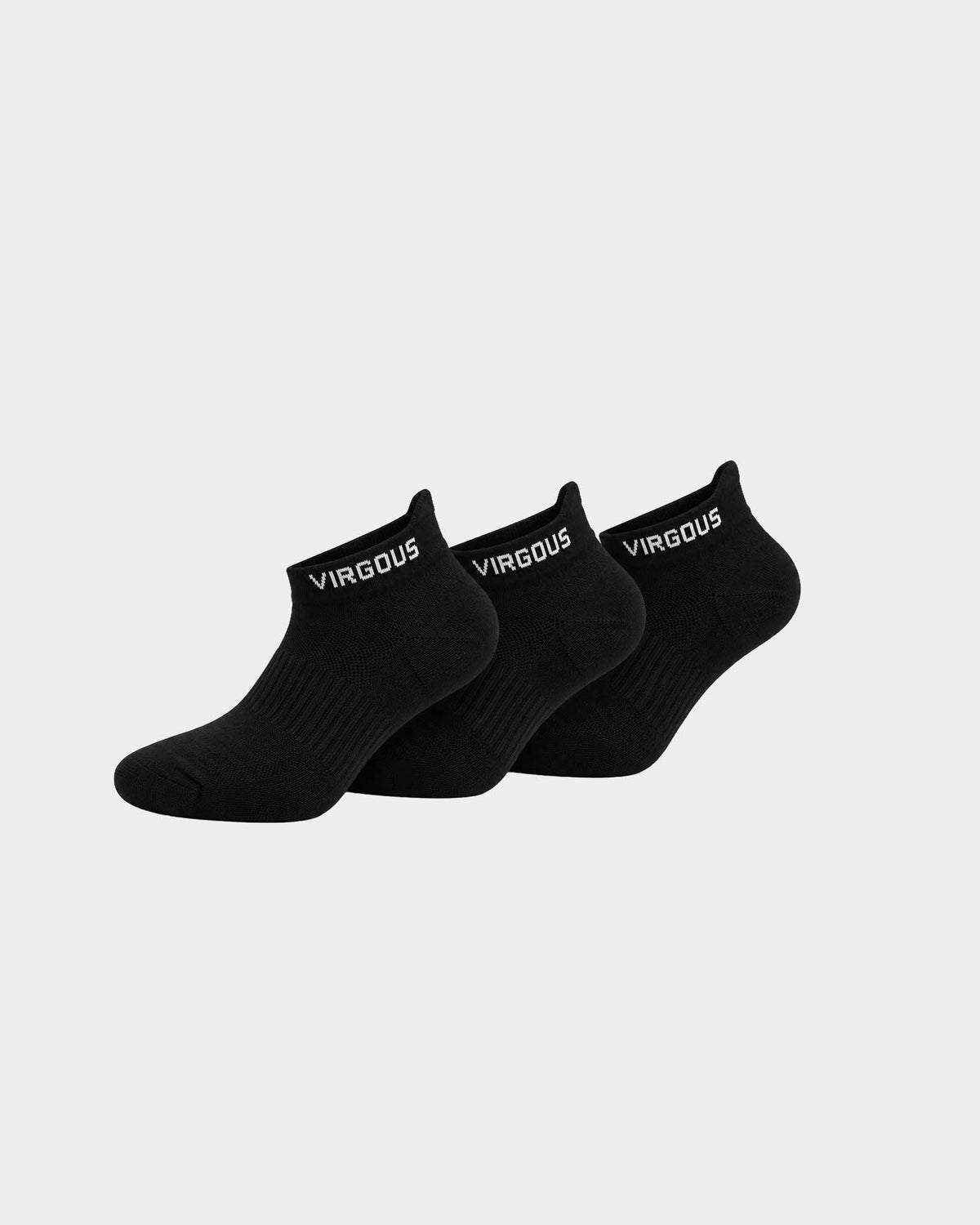 Black Ankle Length Socks (Set of 3)