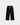 Women's Black Straight Fit Sweats