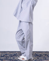 Women's Grey Classic Relaxed Trousers