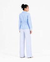 Azure Tailored Waist Adjustable Shirt — view 2