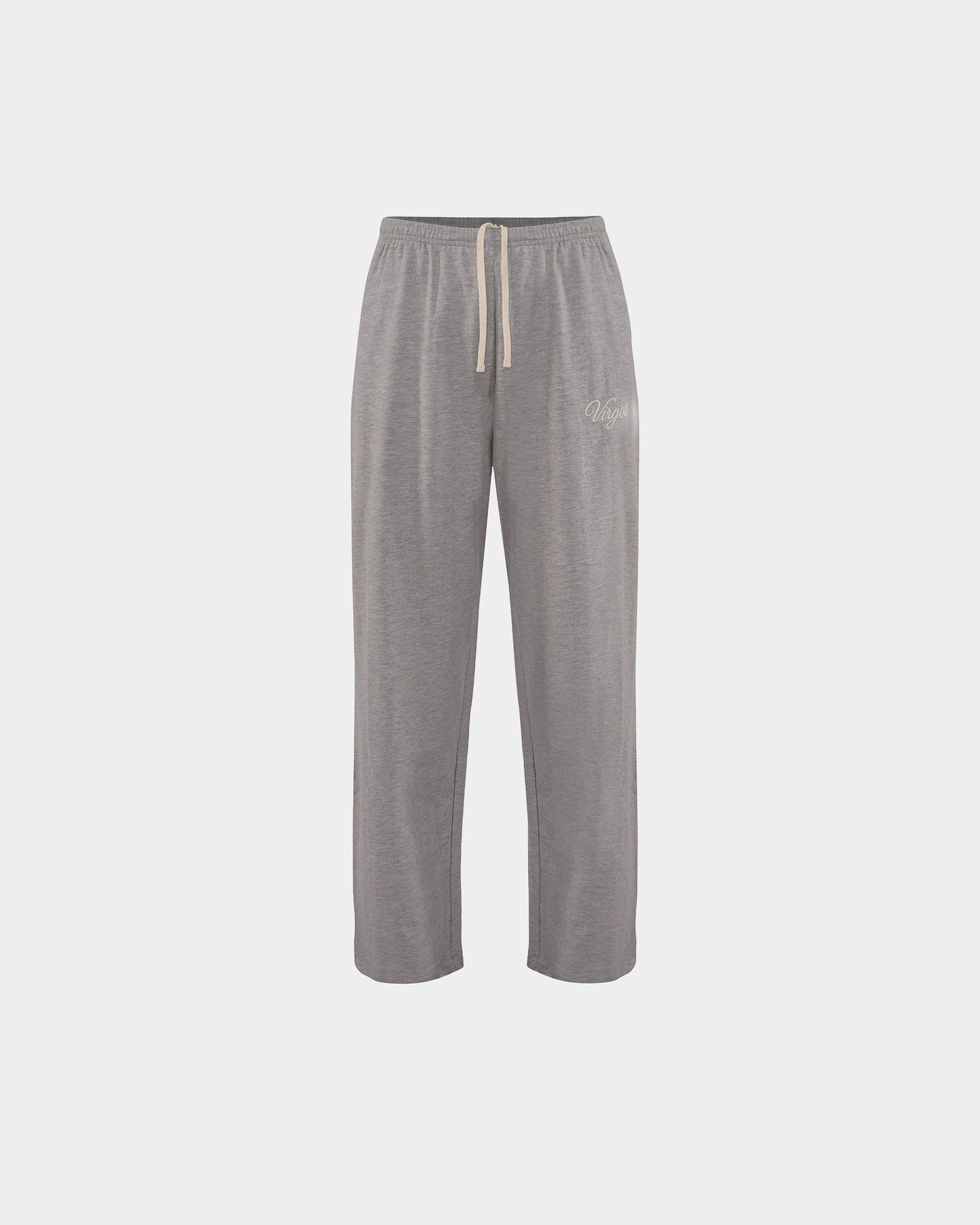 Grey Straight Fit Sweats