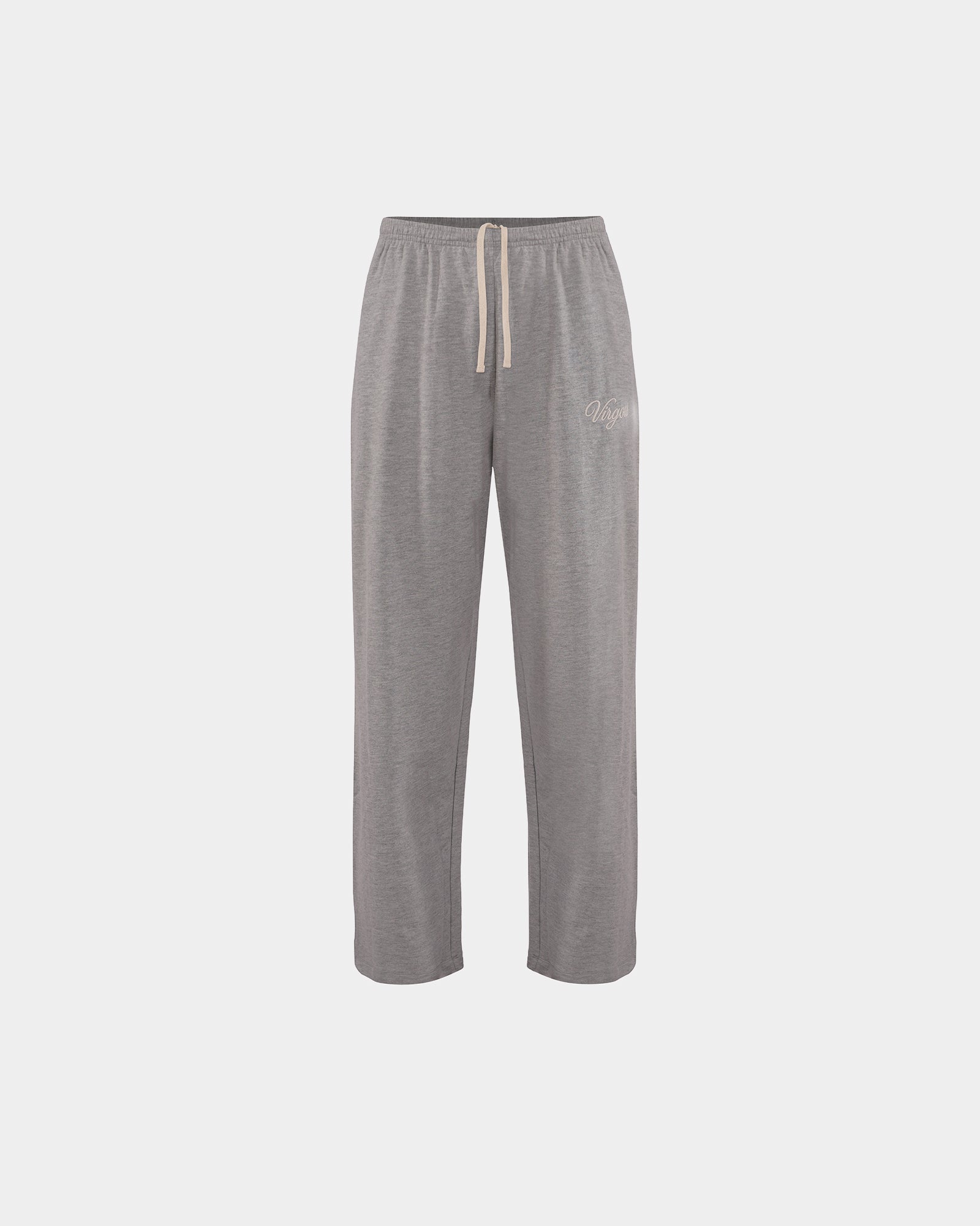 Grey Straight Fit Sweats