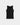 Black Essential Ribbed Tank