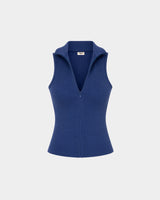 Midnight Racer Zipper Tank