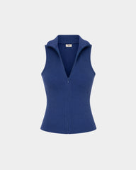 Midnight Racer Zipper Tank