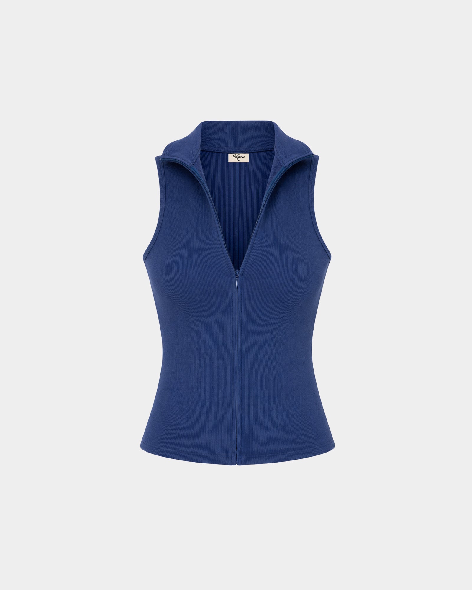 Midnight Racer Zipper Tank