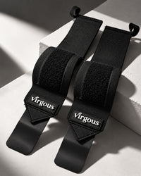 Black Heavy Lift Wrist Support Straps