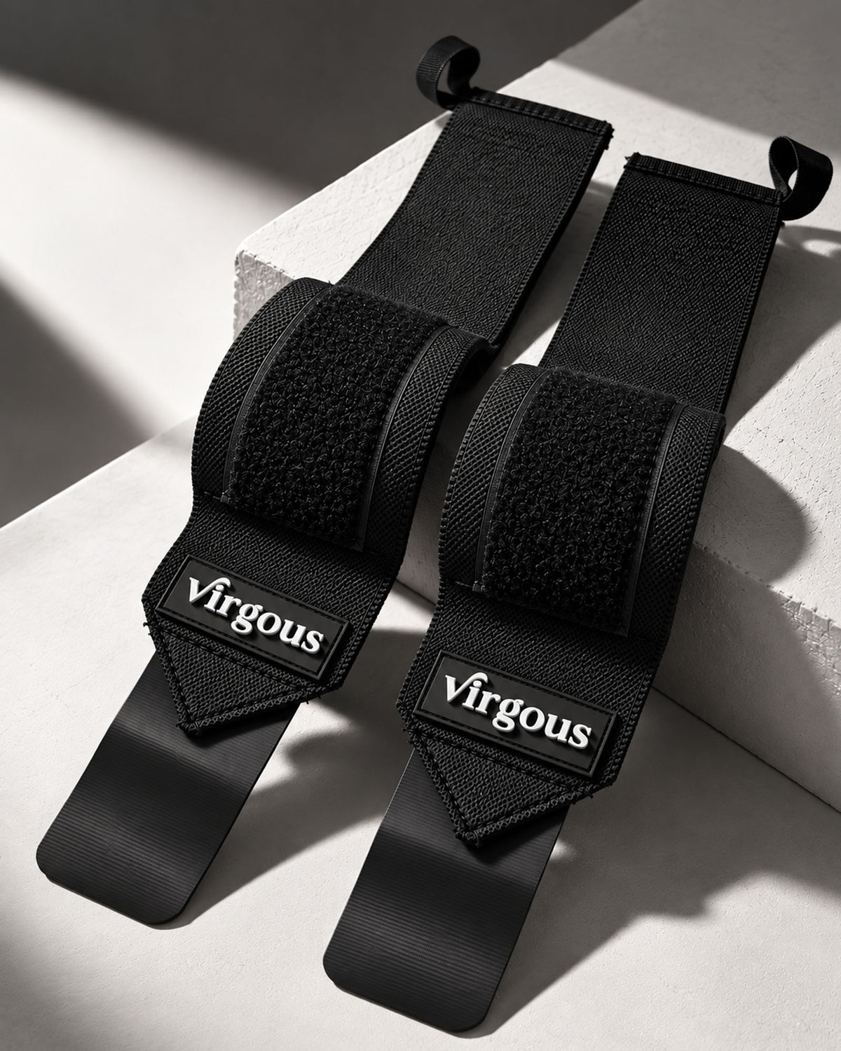 Black Heavy Lift Wrist Support Straps